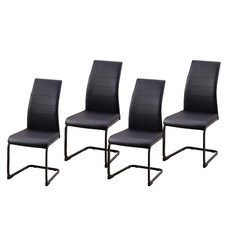 Schwingstuhl SallyP PU Schwarz