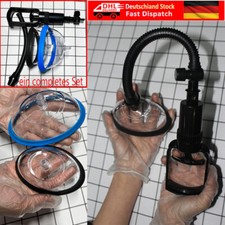 Weibliche Pussy Pump Vacuum Saugpumpe Schamlippen Klitoral Enlarger Vaginal DE