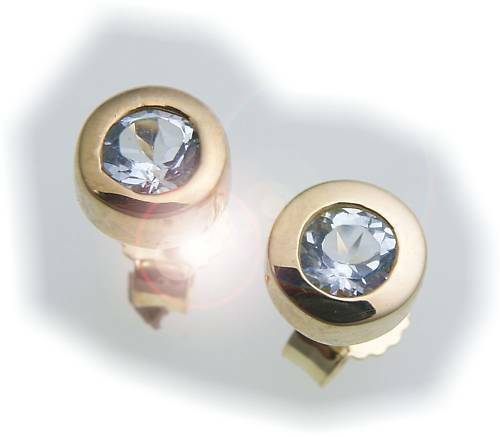 Damen ohrringe stecker topas - damen,
