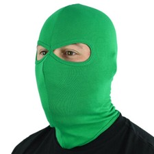 Sturmhaube Sturmmaske Balaclava Hooligans Ultras Grün Wolfsburg Fürth Werder