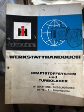 Werkstatthandbuch IHC International Kraftstoffsystem und Turbolader