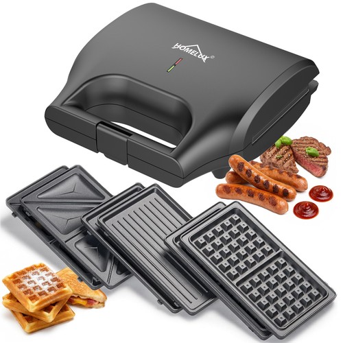 1 sandwichmaker - 3-in-1,