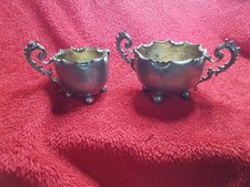 Jugendstil/Art Deco Zuckerdose + Kännchen um 1900-1920   alt & Original