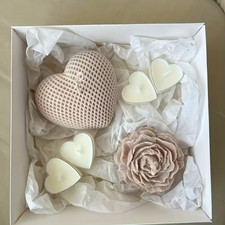 2er Set Silikonform Kerzenform