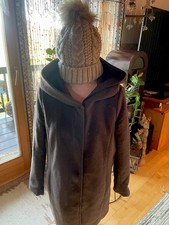 ONLY Sedona Wolle Mantel Jacke Hell Braun L 40 42 Damen Wollmantel Onlsedona