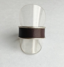 Edelstahl Ring Bandring mit