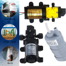 Tauchpumpe 12V 60/70W 200-1500L/H Wasserpumpe Minipumpe Wohnwagen Camping Garten