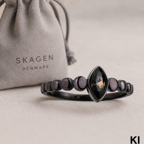 Skagen ring edelstahl - ring, gr.