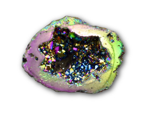 Achat geode regenbogen aura - achat, regenbogen-aura