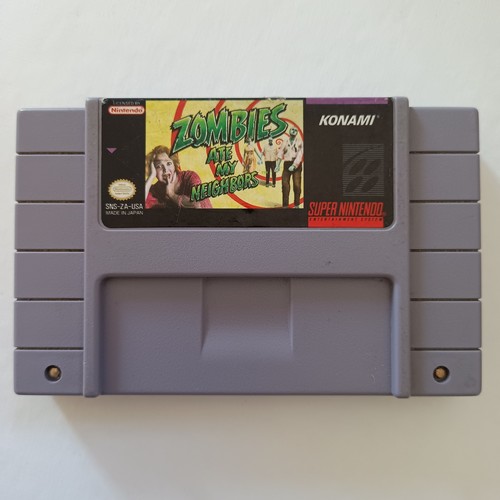 Snes super nintendo zombies - nintendo,