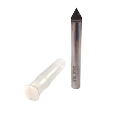 ungebraucht VHM Gravier Stichel D. 10mm 60 Grad Hufnagel Germany Vollhartmetall