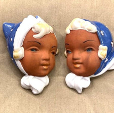 Paar keramikmasken tschechien - paar, ,tschechien