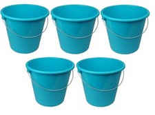 5 Stück Haushaltseimer mit