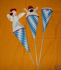 20 Engel Aloisius Stabpuppen , Tütenkasper , bayrischer Kult, 53 cm, Oktoberfest