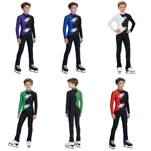 Jungen jumpsuit eiskunstlauf - jumpsuit,