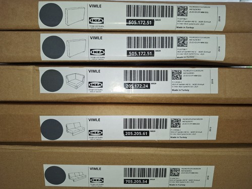 Ikea vimle bezug 5er - bezug, ecksofa