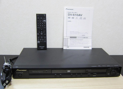 Pioneer 610av dvd player - pioneer,