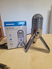 Samson Meteor USB Kondensatormikrofon - Silber (top Zustand)