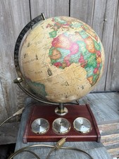 Globus Scan Globe Denmark mit Wetterstation und Licht