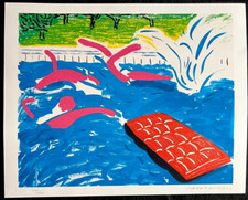 David Hockney "Schwimmen"