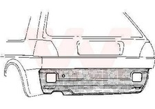 VAN WEZEL Heckwand Heckblech