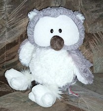 Nici Kuscheltier Schneeeule Selma mit Drehkopf NEU (ohne Etikett)! SELTEN 24 cm