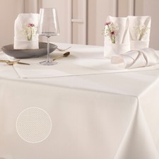 Tischdecke Damast Vollzwirn