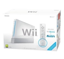 Wii Konsole weiß Sports Resort Pak + Wii Sports, Sports Resort, mote Plus + OVP