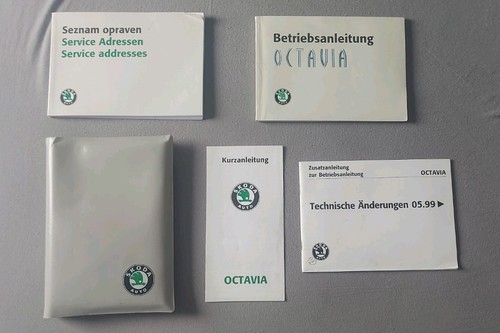 Skoda octavia bordmappe - skoda,