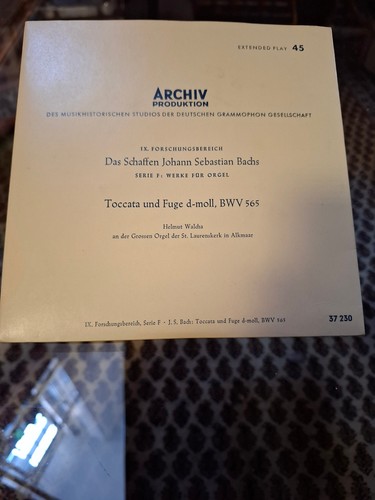 Helmut walcha s bach - helmut,