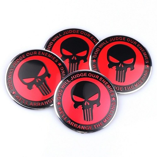Nabendeckel punisher aufkleber - nabendeckel,