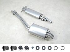 Auspuff Set Neu für Mercedes Benz R107 W107 420SL 500SL Mitteltopf Endtopf 