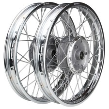 2 Chrom Felgen Rad Speichenrad