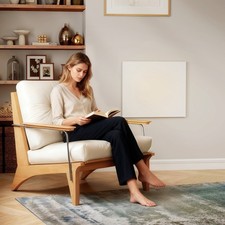 HOMCOM Infrarotheizung 400W mit einstellbarer Thermostat Wochentimer Wandmontage