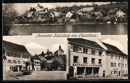 Kadelburg oberrhein - ak,