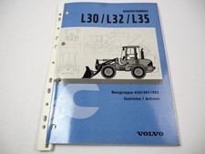 Volvo L30 L32 L35 Radlader Werkstatthandbuch Getriebe Achsen Reparaturanleitung