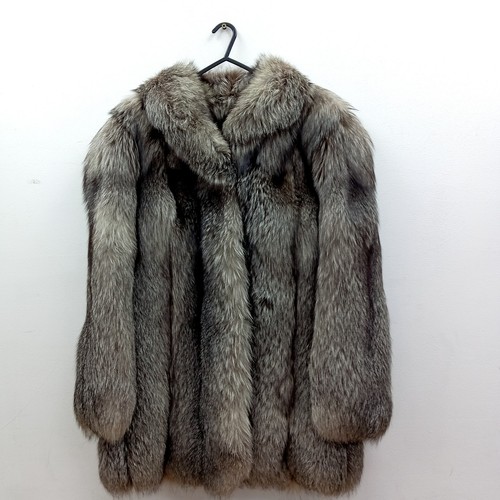 Saga genuine silver fox fur - genuine,