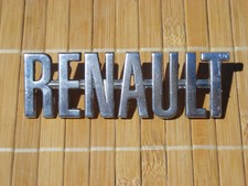 Renault R4 - Schriftzug/Emblem/Logo RENAULT Heckklappe/Kofferaumdeckel