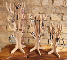 TREE--MAT /  Schmuck Halter aus Holz Armband Ketten Ringe Ohrringe Präsentation