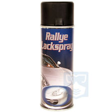 Schwarz seidenmatt Spraydose 400ml Lackspray Autolack Sprühdose RAL 9005