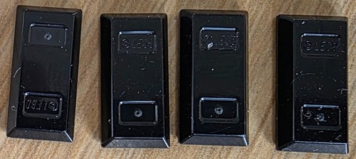Lego barren 1x2 schwarz - lego,