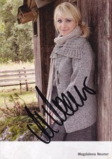 Autogramm - Magdalena Neuner
