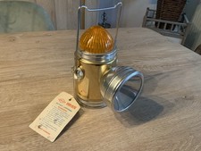 Alte Roeco Meyer Taschenlampe / Pannenlampe mit Etikett / Neuwertig