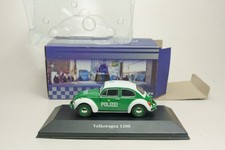 Edition Atlas Police cars collection 1:43 VW Käfer deutsches Polizeiauto in OVP