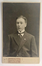 Antique cdv photo young - photo, id'd
