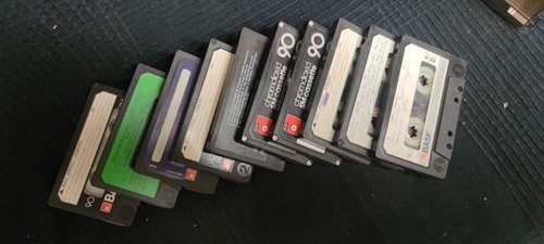10x vintage kassetten - 10x, –