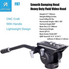 Videokopf-Stativ Flüssiger