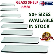 Klar Hartglas Regal Panel