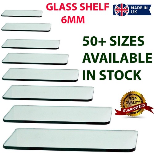 Klar hartglas regal panel - klar,