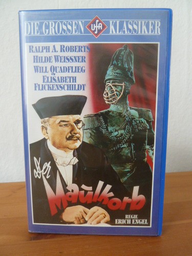 Vhs der maulkorb - 1, x